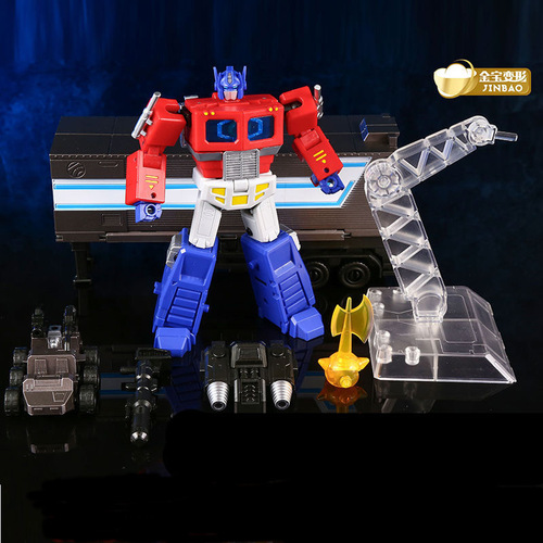 Commander Jinbao 2001 Optimus OP Pillar with weapons compartment small scale 3.0 original color deformed toy model