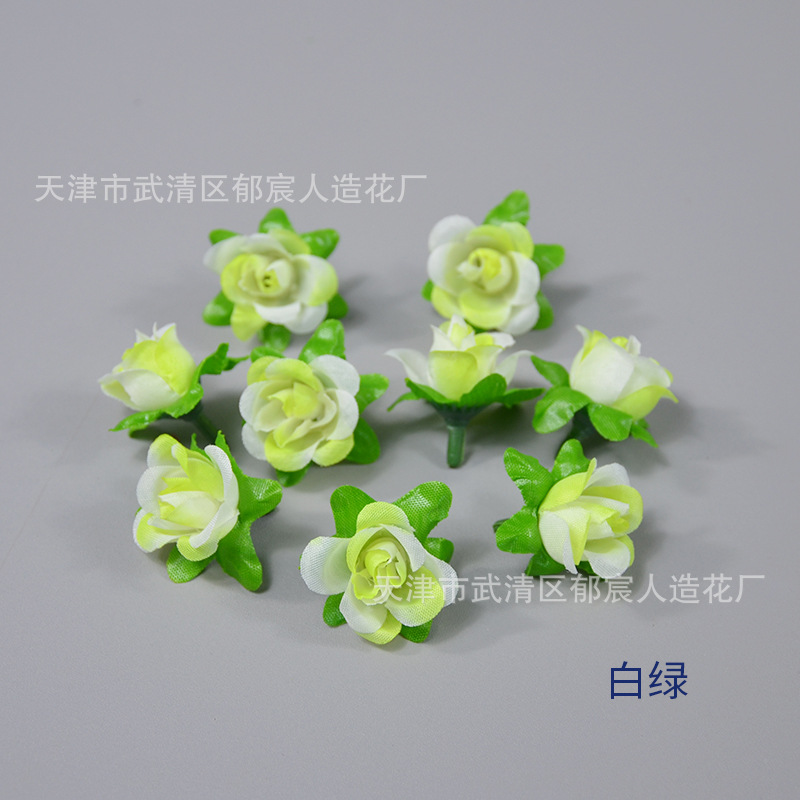 White and green