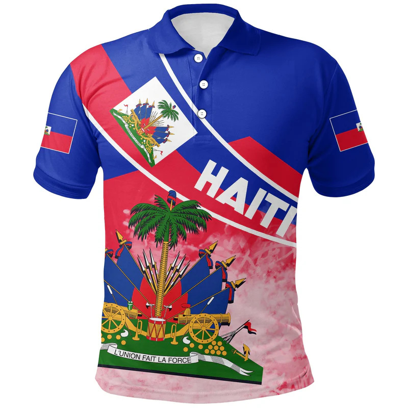 Haitian Polo Shirt Personalized Digital Printing Men's T-Shirt Casual Sports Style Manufacturer Wholesale Daily Wear