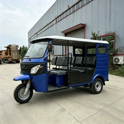 Sərnişin üçtəkərli motosikllar enclosed passenger tricycle, rural