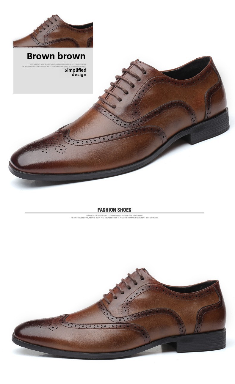 Factory direct supply spring new formal casual men's shoes Oxford Business Men's shoes cross-border for a generation of hair_vogvips.com