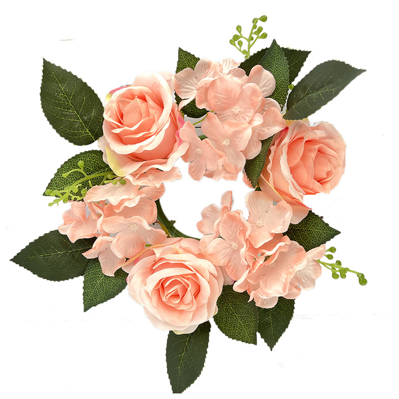 Artificial Rose Garland For Wedding And Living Room Decoration_voghion.com