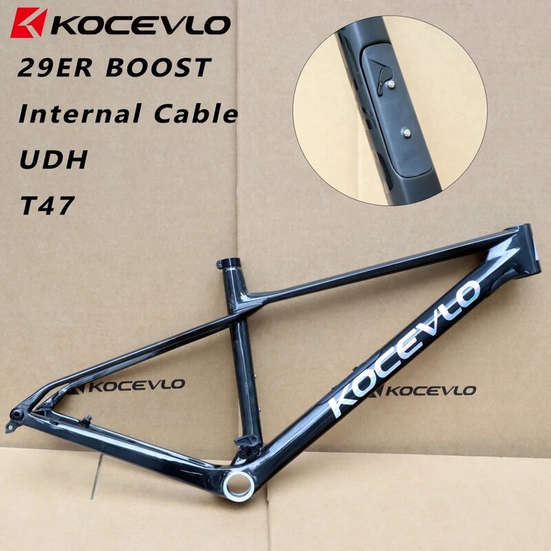 Kocevlo M10 29inch Carbon Fiber Frame 12X148Mm Boost Udh Rear Derailleur Hanger with Fully Internal Cable Routing