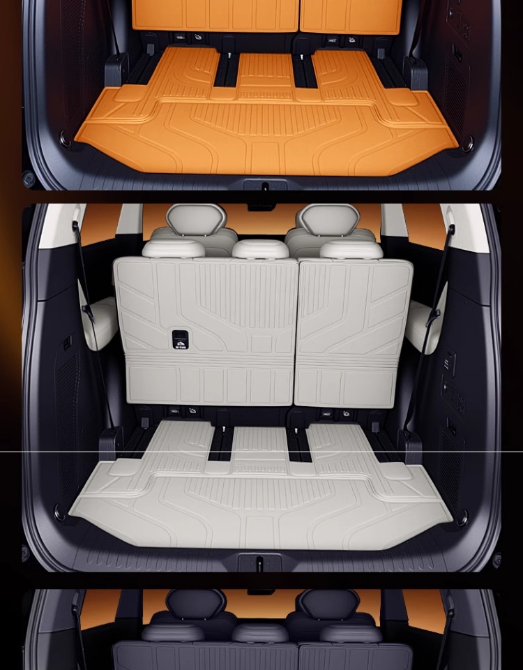 Specially Used for Wei Brand Alpine 8 Trunk Mat Tpe25 Wey Car Seven-Seater Modified Decorative Accessories Foot Mat Supplies