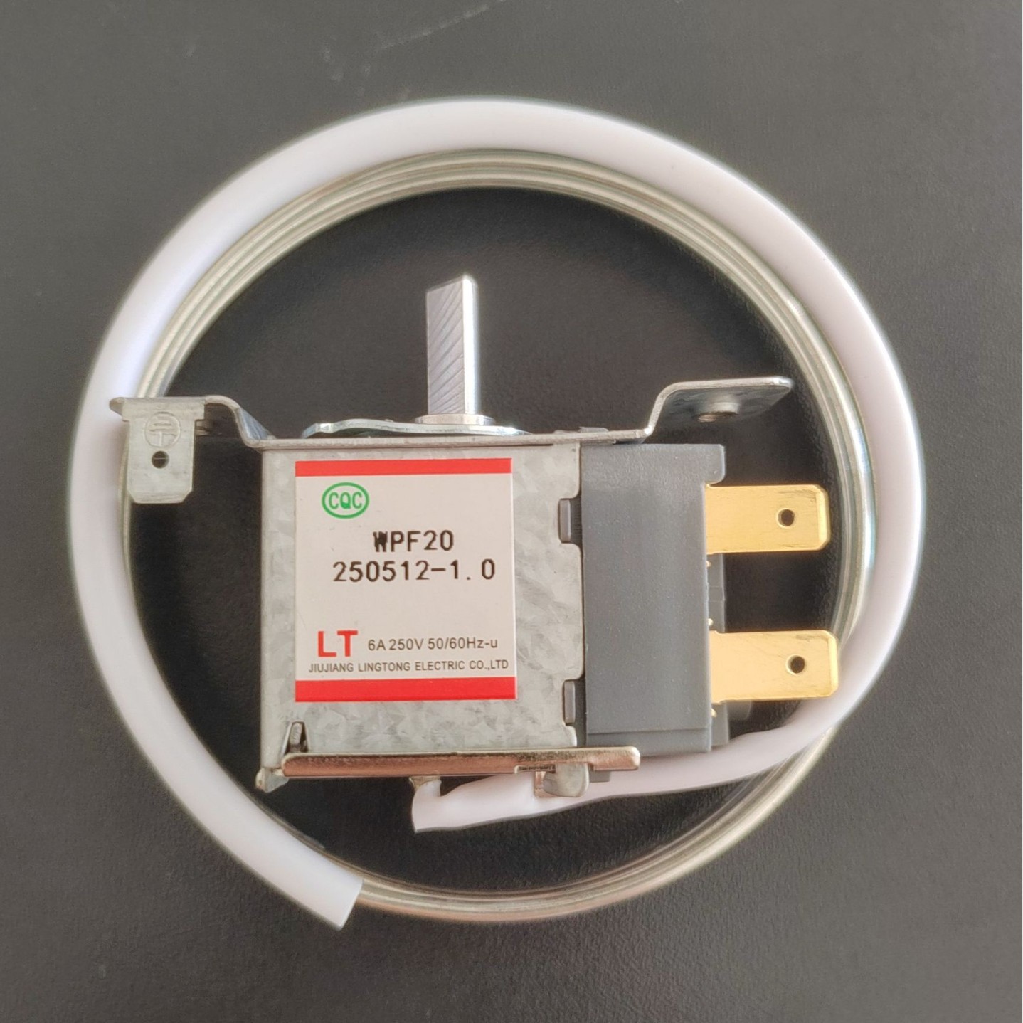 Termostato para refrigerador y congelador WPF20, regulador de temperatura ajustable para refrigeradores pequeños domésticos para dos personas, venta al por mayor del fabricante.