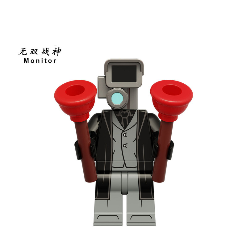 新しいタイタンモニターメンズドクタートイレビルディングブロックミニフィギュアテレビオーディオマン子供用組み立ておもちゃスピーカーメンズ|undefined