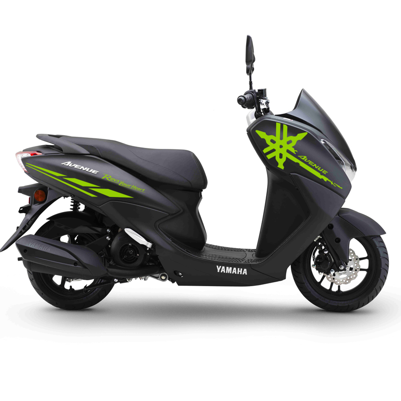 Aplicable YAMAHA YAMAHA Patrol Eagle 125 pegatinas de automóviles de modificación pegatinas de automóviles de decoración de dibujo de color pegatinas de película