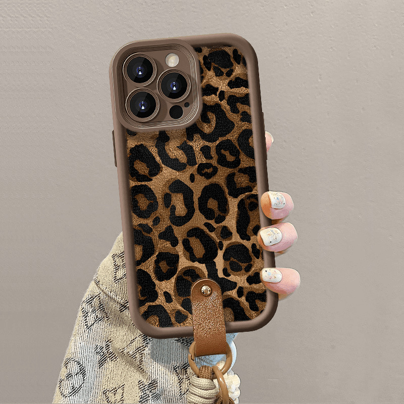 豹纹高级适用苹果16PROMAX手机壳iPhone15轻奢14简约13软壳12全包|undefined