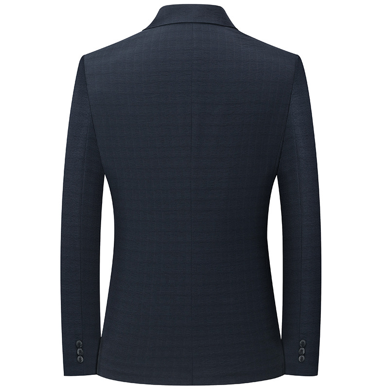 Casual chaqueta de traje de hombre primavera y verano ligero y delgado estilo de alto nivel de negocios hombre chaqueta de vestir de hombre de una sola pieza