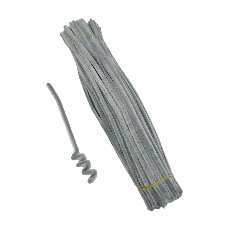 Cifrado [6mm Twisted stick] DIY tiras de lana de colores material hecho a mano de los niños ramo de terciopelo de dinosaurio lana Raíz de lana tiras