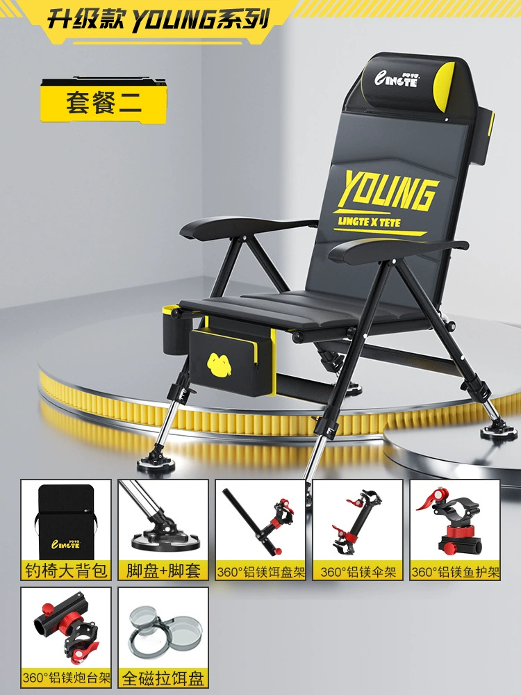 Foldable Handheld Chair, Increased Thickness, Aluminum-Magnesium Alloy Frame, Portable 44.7×30.7×9.7 cm