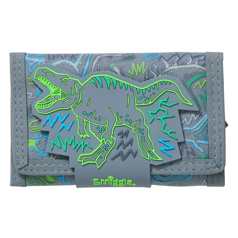 Australia smiggle estudiante titular de la tarjeta de la cartera de los niños plegable macho y hembra bus de dibujos animados titular de la tarjeta de regalo de cumpleaños