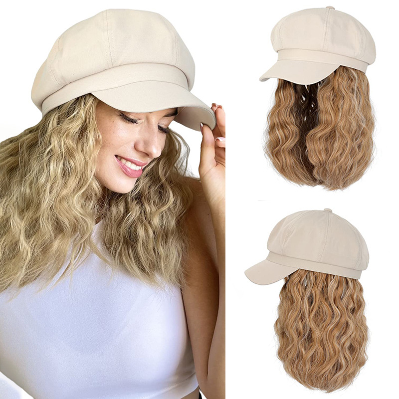 Wigs Women's hooded wigs personality short curly wool curly synthetic wigs multi color wigs_voghion.com