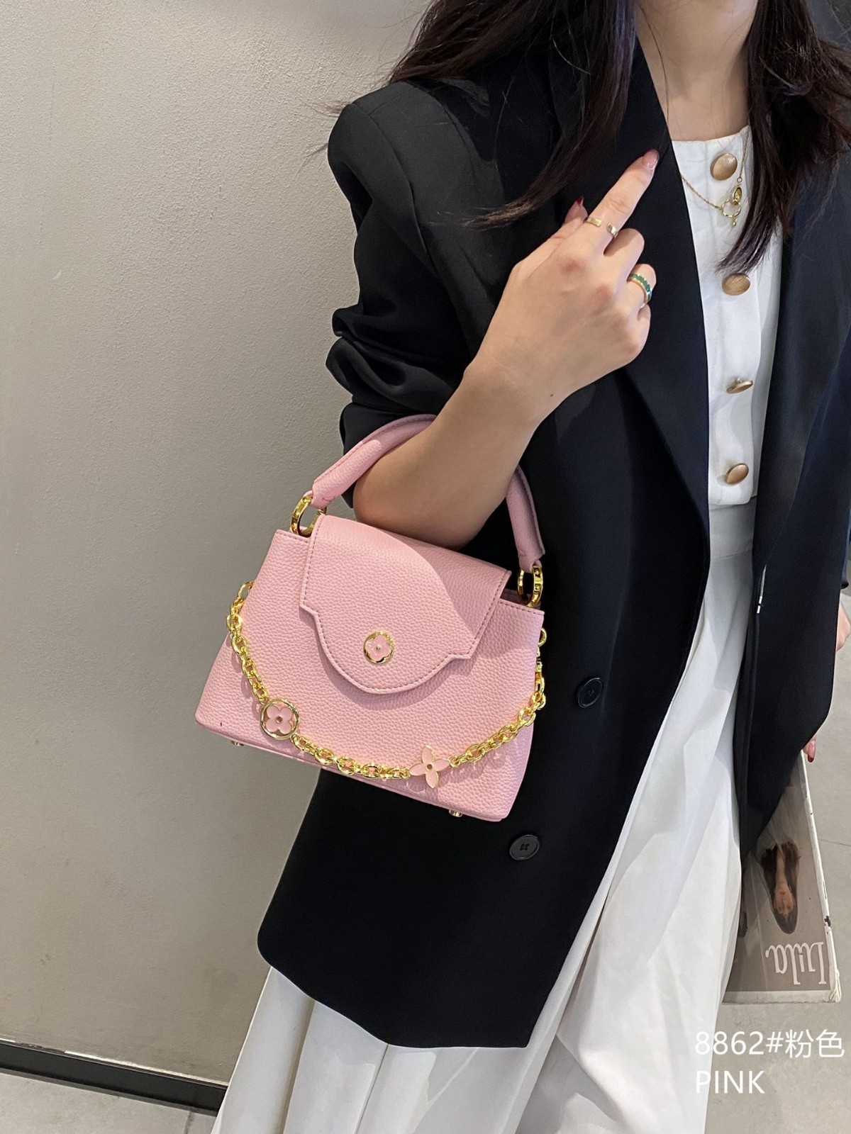 Bolsos de mujer Bolsos de mujer con estampado de mujer 2025 nuevo Himalaya V bolso de mensajero de un solo hombro de lujo ligero