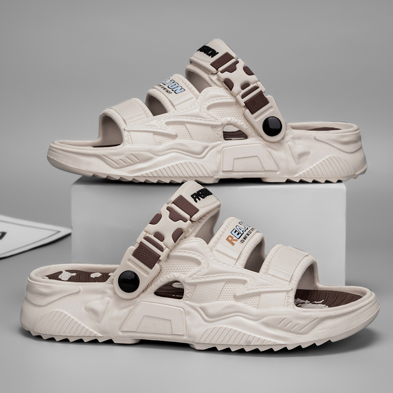 Sandalias transfronterizas para hombres Sandalias de playa de ocio antideslizantes para exteriores de verano