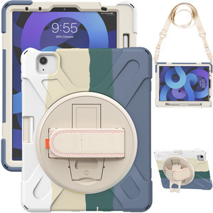 Pirate King for Samsung Tab S6lite 10.4 protective case silicone drop-resistant P610 all-inclusive bracket handheld