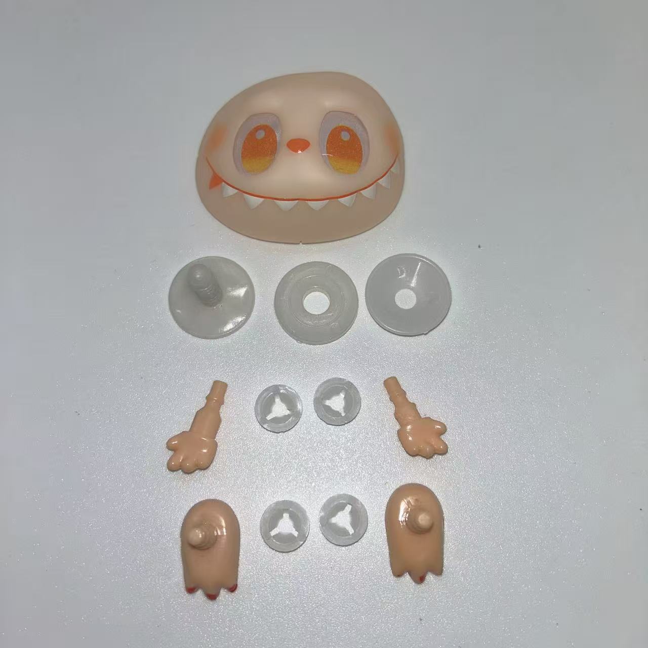 3세대 - 해피 - 오렌지 세트 (얼굴, 손, 발 커넥터 버클 포함)