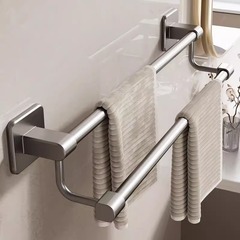 宇宙飛行アルミタオル棚穴なしトイレ棚トイレ収納ラックキッチン多機能