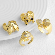 AS�Ʒ�W���羳���N��ʯ�~�18k�����x�_�ڽ�ָָ�hrih65 ring