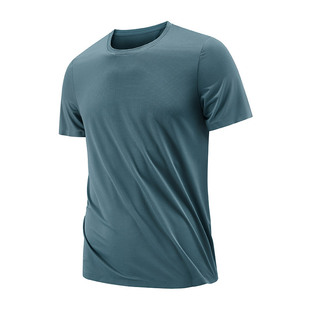 Ice Silk T-Shirt for Men and Women, Summer Outdoor Thin Breathable Sports Quick-Drying Clothing, Couple Wear, Short-Sleeved T-Shirt for Men