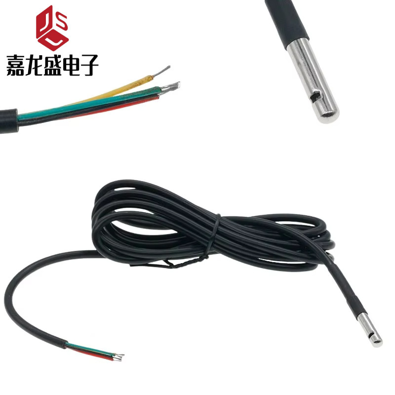 Sht20 Sht30 Sht40 Temperature and Humidity Sensor Waterproof Stainless Steel Iic Module Digital I2C Probe