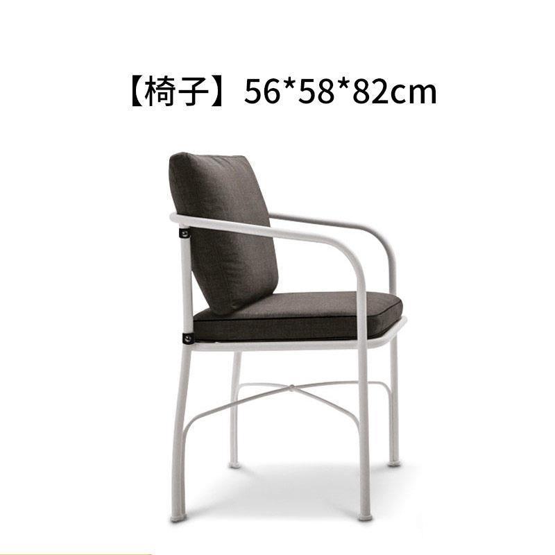 屋外テーブルと椅子、中庭籐椅子3点セット、ガーデンテラス屋外籐椅子、レジャーバルコニーテーブルと椅子の組み合わせ|undefined