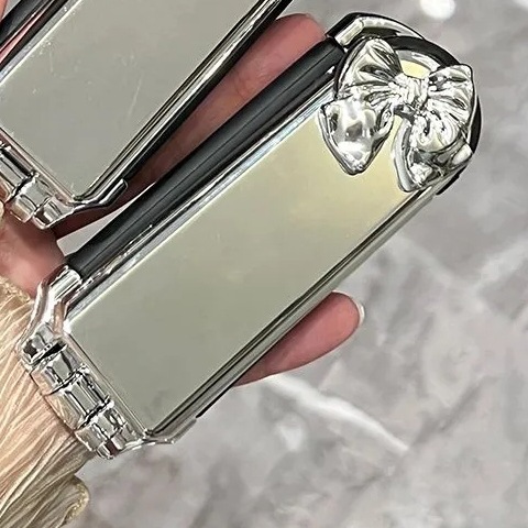 銀河携帯折り畳み小櫛エアバッグエアマット櫛さん専用順髪マッサージ鏡一体櫛|undefined