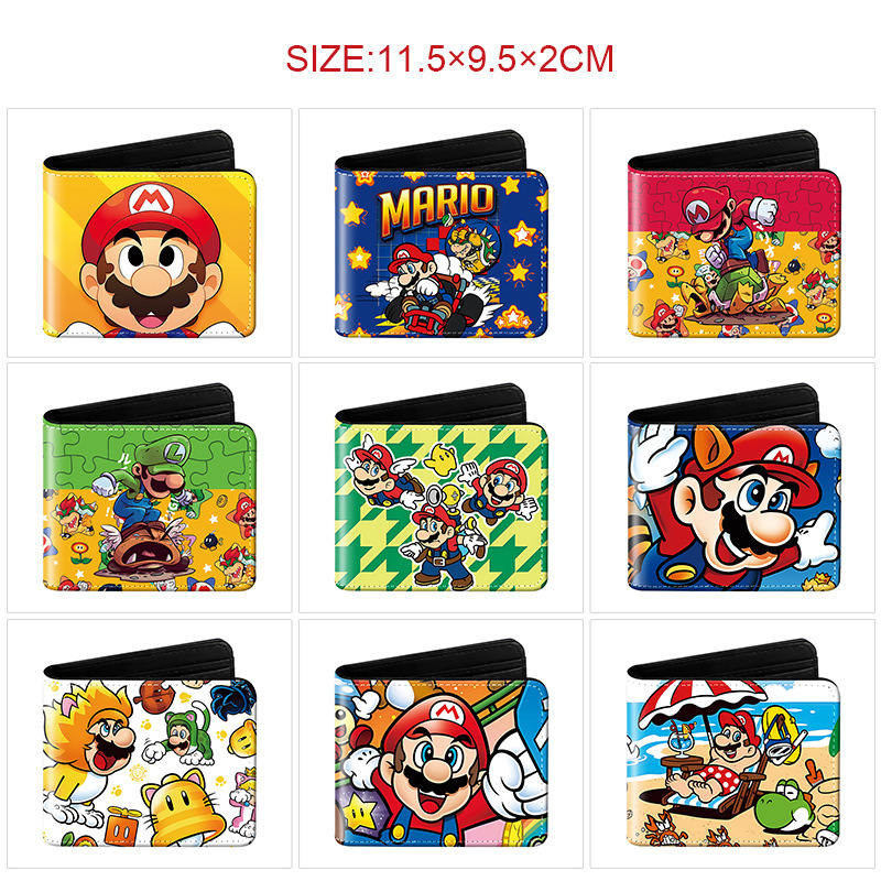 Super Mario Game Cartoon Peripheral Full Color Printed Wallet Two-Dimensional Girls Boys Students 80% off Wallet Super Mario Game Cartoon Peripheral Full Color Printed Wallet Two-Dimensional Girls Boys Students 80% off Wallet