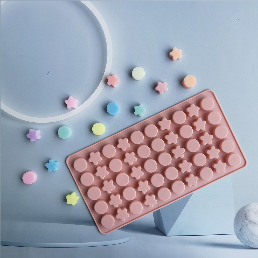 50 incluso pentagonal 183 molde de silicona pastel helado pudín molde de postre jabón utensilios