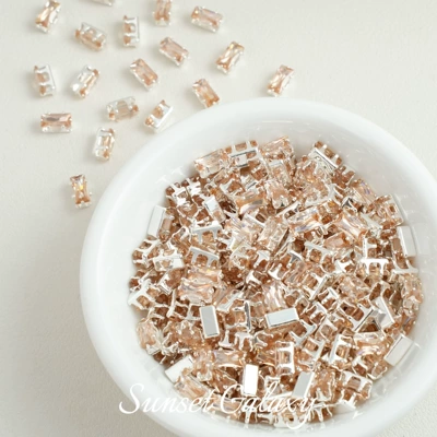 Beads Handmade DIY Material Beaded – Zərgərlik ara hissələri - champagne-silver-base-30-pieces-36mm