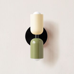 Cream Wall Lamp Antique Creative Modern Simple vintage Color New Double Head Nordic Bedroom Bedside Lamp