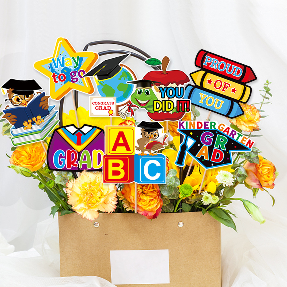 Suministro directo de fábrica de jarrón de decoración de fiesta de graduación de jardín de infantes