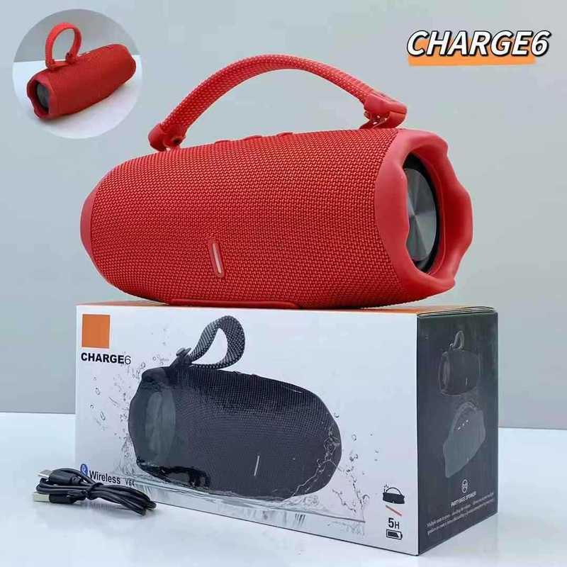外国貿易の新しい Charge6 ワイヤレスポータブル Bluetooth スピーカーカードオーディオ屋外ポータブルデスクトップサブウーファー|undefined