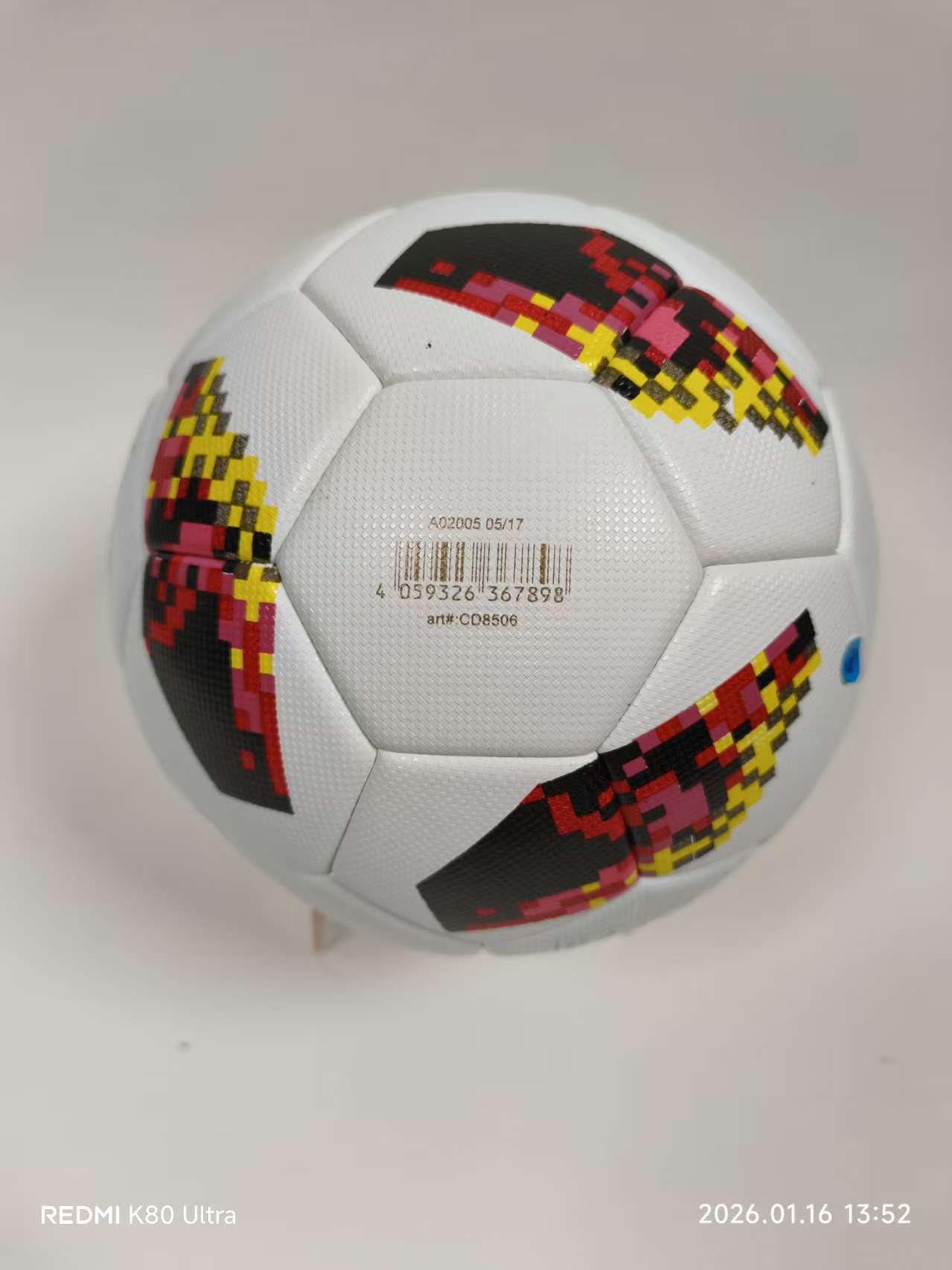 Balón de Fútbol COSSAR Copa Mundial de Fútbol Catar Número 5, Balón de Fútbol de PU para Partidos de la Liga de Campeones de Estados Unidos, Canadá y México