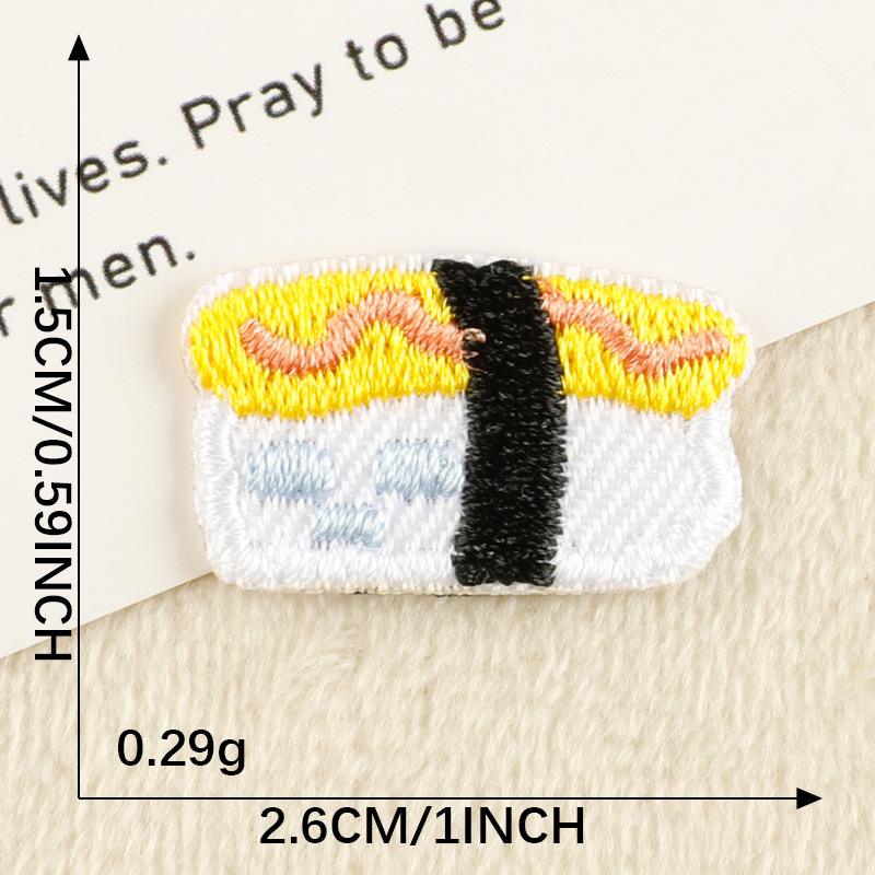 パッチ韓国刺繍パッチクリエイティブ漫画動物食品バッグ DIY アクセサリー한국Wappen パッチ布パッチ|undefined