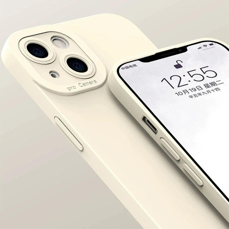 Чехол для Apple iPhone 13, силиконовый защитный чехол, совместим с 13 Pro Max
