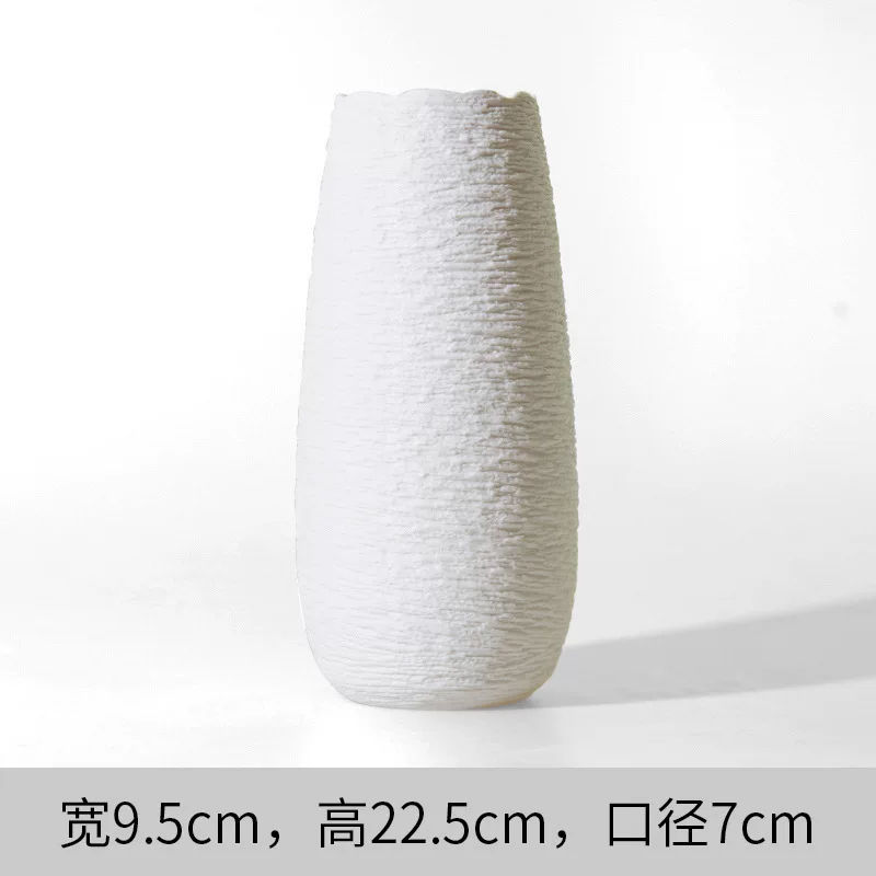 Flores secas modernas vasijas de cerámica nórdica hidropónica decoración de encimera de televisión decoración creativa para el hogar