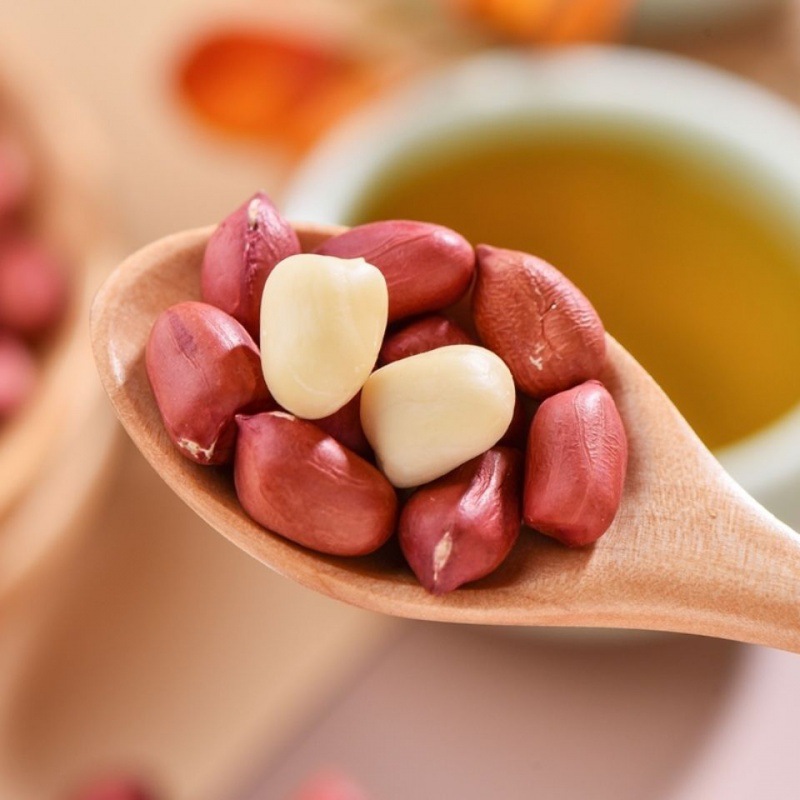 新货红皮花生米不带壳四粒生花生5斤三斤半斤小粒花跨境工厂批发