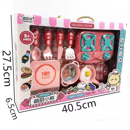 Children's play house kitchen toys girls boys large simulation kitchen utensils cooking stalls manufacturers wholesale