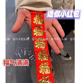 创意迷你红包装饰大吉结婚新年新款福字创意中式活动堵门红包袋