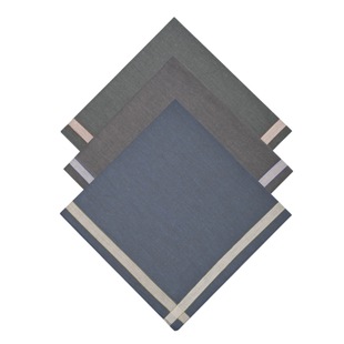 Gentleman's Pocket Square, Cotton Men's Handkerchief, Retro Cotton Soft Sweat-Absorbent Men's Handkerchief, Gift-Giving Home Travel Square Towel
