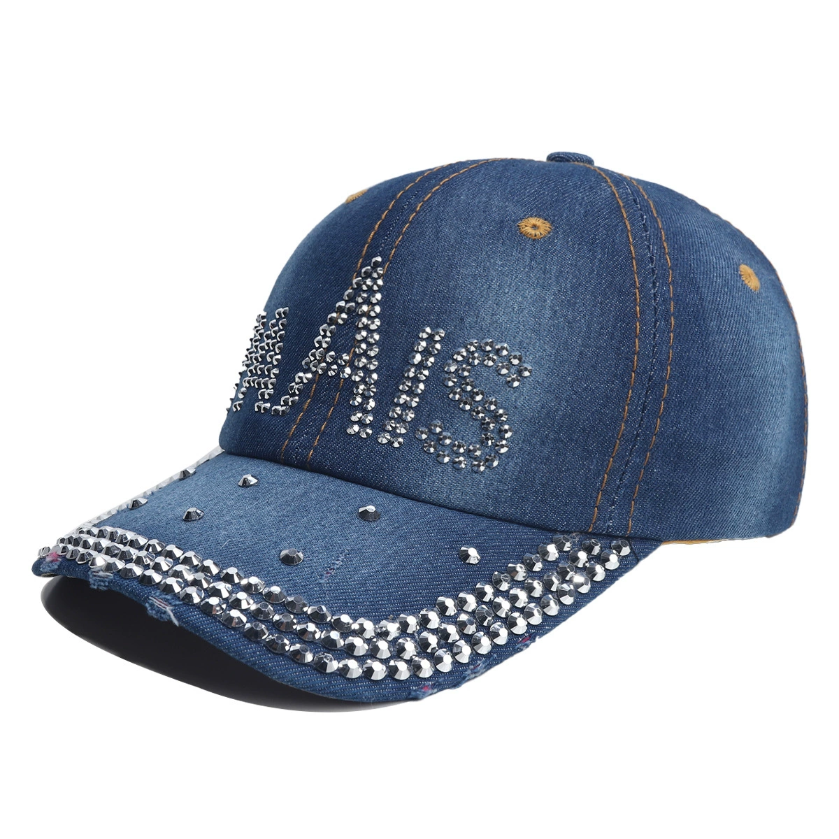 Denim Baseball Cap (Mosey) Unisex, Adjustable 56–58 cm, Summer Sun Hat