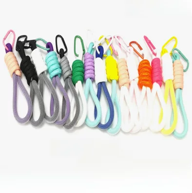 Lanyard with Two-Tone Buckle, Fluorescent Color, Wholesale Direct Supply, Trendy Chinese Style, Cute and Popular, Diverse Styles, Direct from Factory