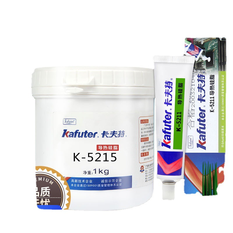 卡夫特K-5215显卡硅脂导热膏cpu导热硅脂电磁炉专用耐高温散热膏