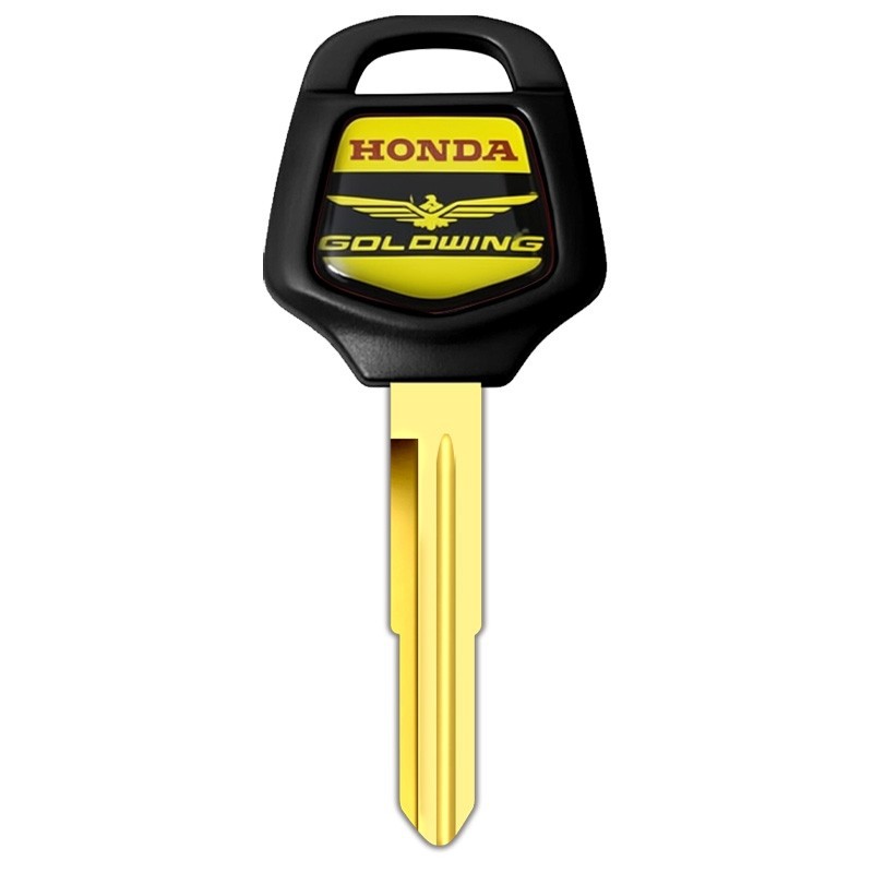 Compatible with Honda cruiser motorcycle keys, Gold Wing GL1500/1800 Honda modified motorcycle key blank