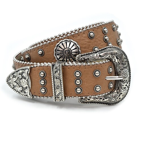 New Cross-border Women's Punk Rivets Y2K Women's New European and American Belt Belt Millennium Hot Girl Style Belt