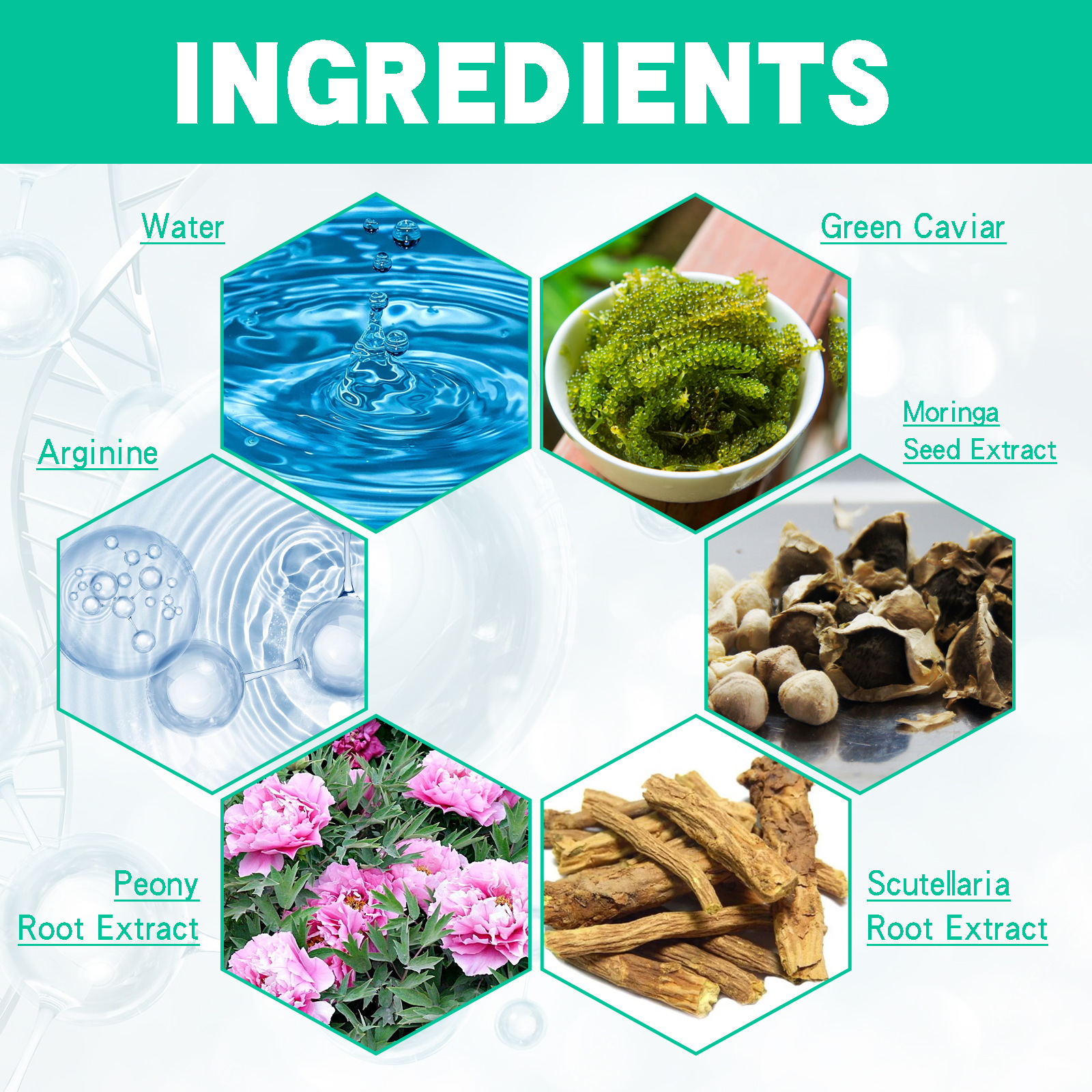 Jayswing Caviar Firming Essence Gesiichtslifting fir fein Linnen ronderëm d'Aen opzehellen, Falten ze bekämpfen an Anti-Aging ze vermeiden_voghion.com