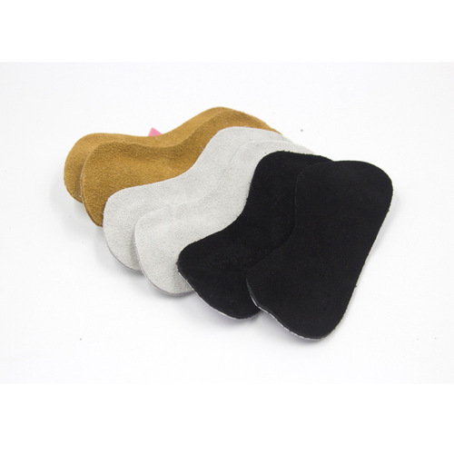 Wholesale genuine cowhide heel stickers, anti-wear foot stickers, high-heeled shoes, sports shoes, men's and women's heel stickers, invisible anti-falling half-size stickers