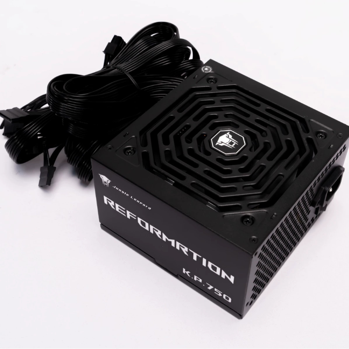 Блок питания Jungle Leopard, бесшумный для ноутбука, 80PLUS, 600W