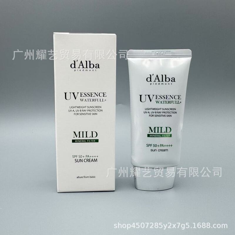 跨境专供黛尔珀d'Alba防嗮霜30ml水润提亮隔离霜清爽不油防汗批发|undefined
